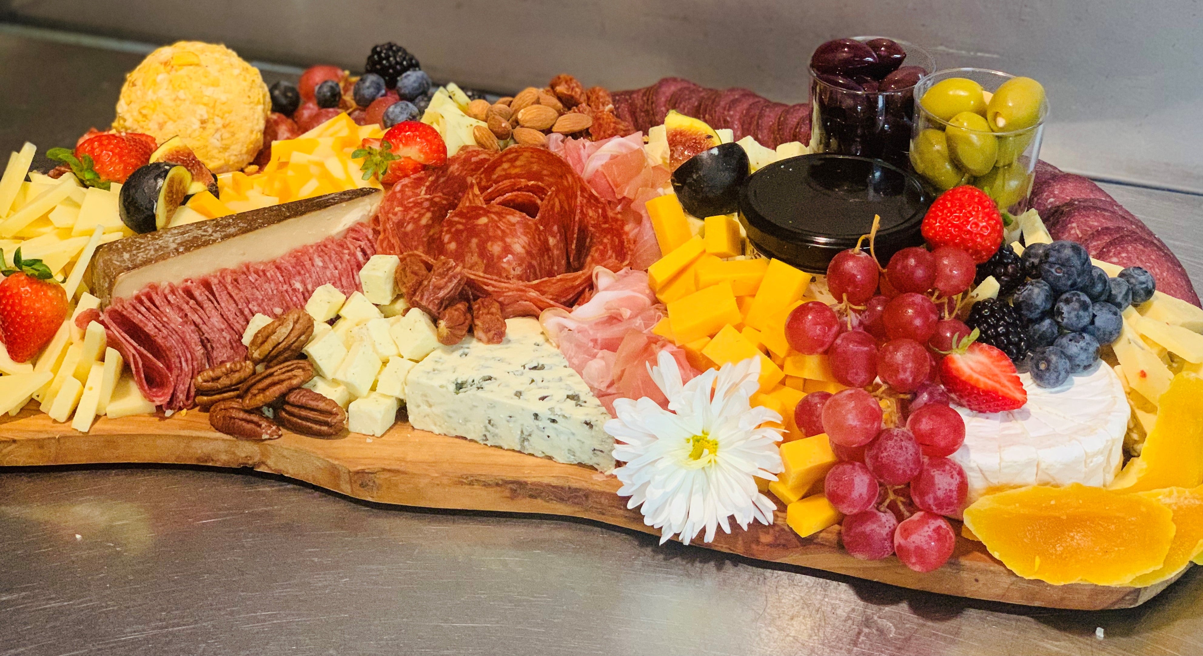 2ft Charcuterie, on a board